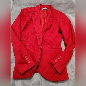 Women's Red Blazer